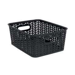 Paniere de rangement chevron