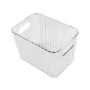 Paniere de rangement striee s