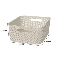 Panier 11l lin crochy