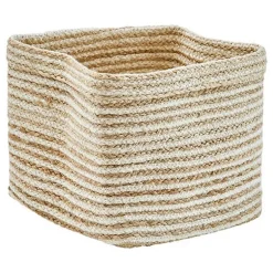 Panier pli jute tito 30x30