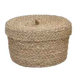 Panier rond avec couvercle m