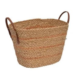 Panier tresse anses pu
