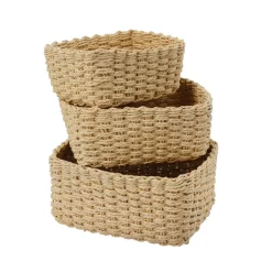 Panier tresse - l