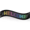 Panneau pixel led rgb 37 *9 cm