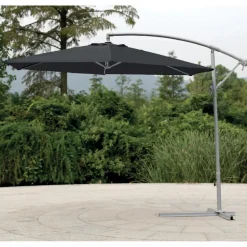 Parasol deporte 3m gris fonce