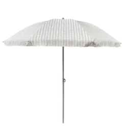Parasol imprimes bleu-blanc 1.8m