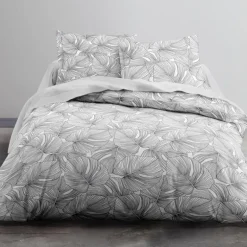 Parure simply 200x200 feuille tr
