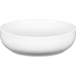 Pasta bol blanche rebord droit