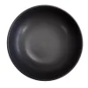 Pasta bol en gres noir d21.8cm