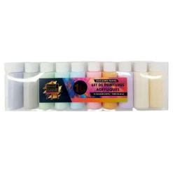 Peinture acrylique A 60 ml x 10