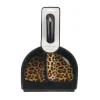 Pelle balayette motif leopard