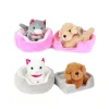 Peluche 20cm dans son panier