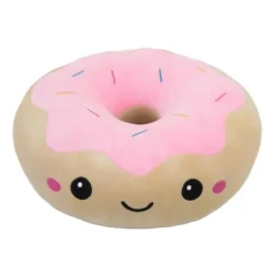 Peluche donut blanc 38cm