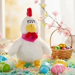 Peluche poussin chanteur