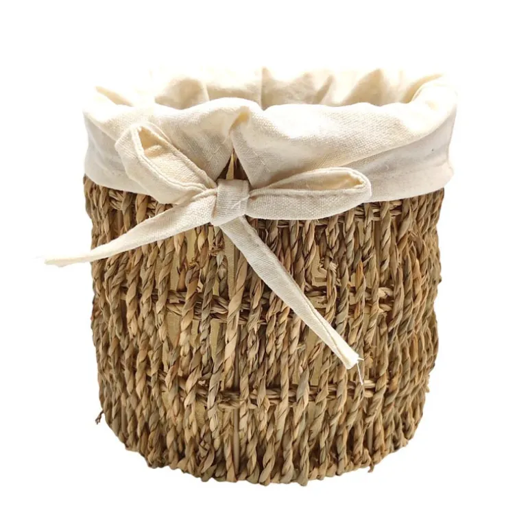 Petite paniere naturelle/ tissu