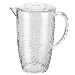 Pichet craquele transparent