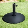 Pied de parasol 35kg noir