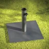 Pied de parasol rectangle