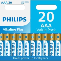 Pile lr03 alcaline x20 power