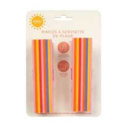 Pinces serviettes de plage