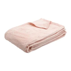 Plaid cotele 130x160cm rose