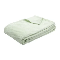 Plaid cotele 130x160cm vert