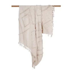 Plaid ibiza 130x170cm creme