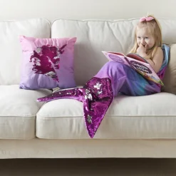 Plaid sirene 55x132