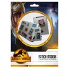 Planche de stickers jurassic par