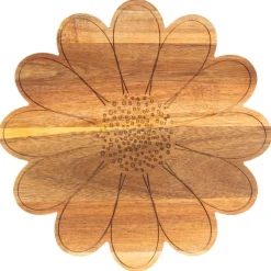 Planche en bois marguerite d29cm