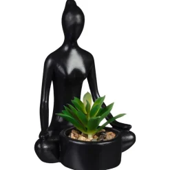 Plante statue yoga