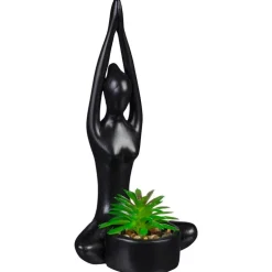 Plante statue yoga