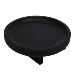 Plateau bois noir