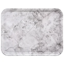 Plateau marbre blanc 33x43cm
