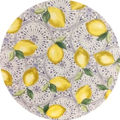 Plateau tournant citron