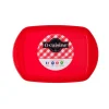 Plat rect avec couvercle 23x15cm