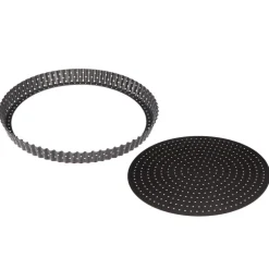 Plat tarte fond amovible d28cm