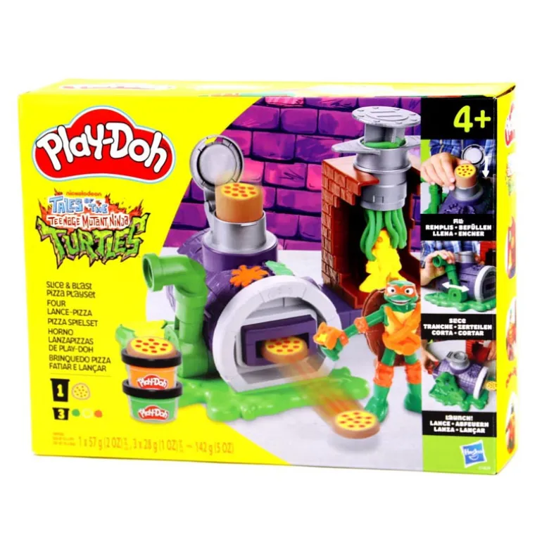 Play doh tortue ninja fabrique p