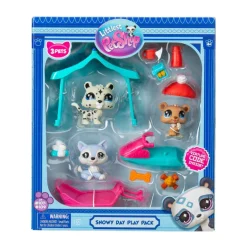 Play set 3 figurines lps neige