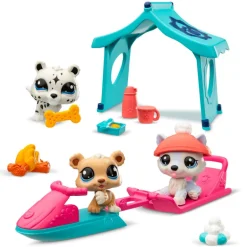 Play set 3 figurines lps neige