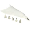Poche coton douille inox