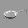Poele 26cm inox resilience