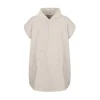Poncho de plage adulte beige