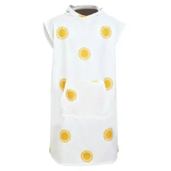 Poncho de plage adulte imprime