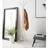Porte manteaux metal creme