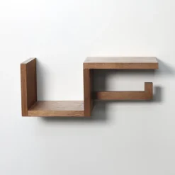 Porte rouleau bois deco