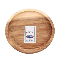 Porte-savon en bois o13x1.5cm