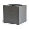 Pot argile carre 34x30cm