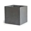 Pot argile carre 28x28cm