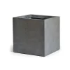 Pot argile carre 23x23cm